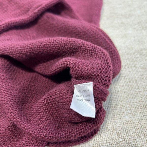 Lulu B Women's SZ Small Maroon soft Sweater - Picture 6 of 9